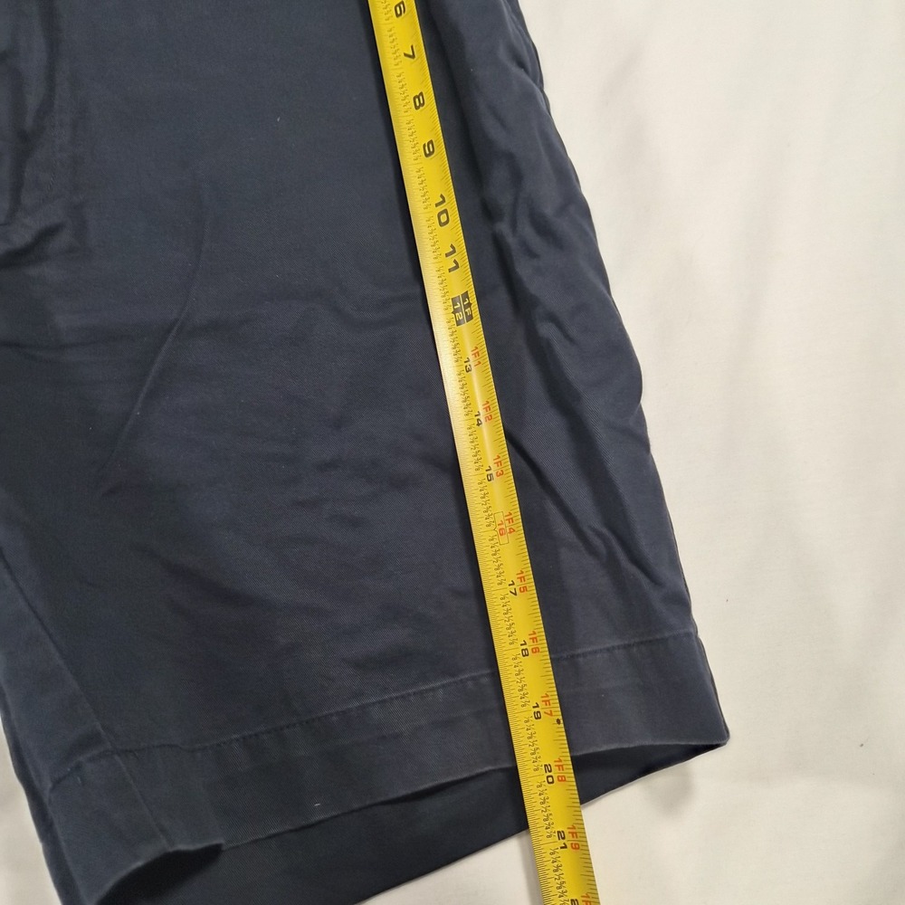 Vintage Polo Ralph Lauren Classic Fit Chino Shorts Men's 38 Navy Blue Cotton - Picture 5 of 9
